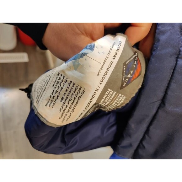 Vintage 90s Columbia Mens Large Pull Out Hooded Puffer Jacket - Picture 13 of 15